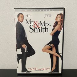 Mr. & Mrs. Smith - DVD - WideScreen Movie - Brad Pitt - Angelina Jolie - 2005