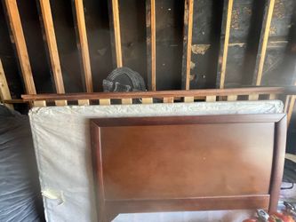 Dresser and queen bed frame