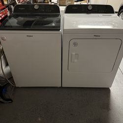 Whirlpool washer, and dryer