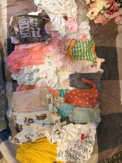 Newborn baby clothes lot