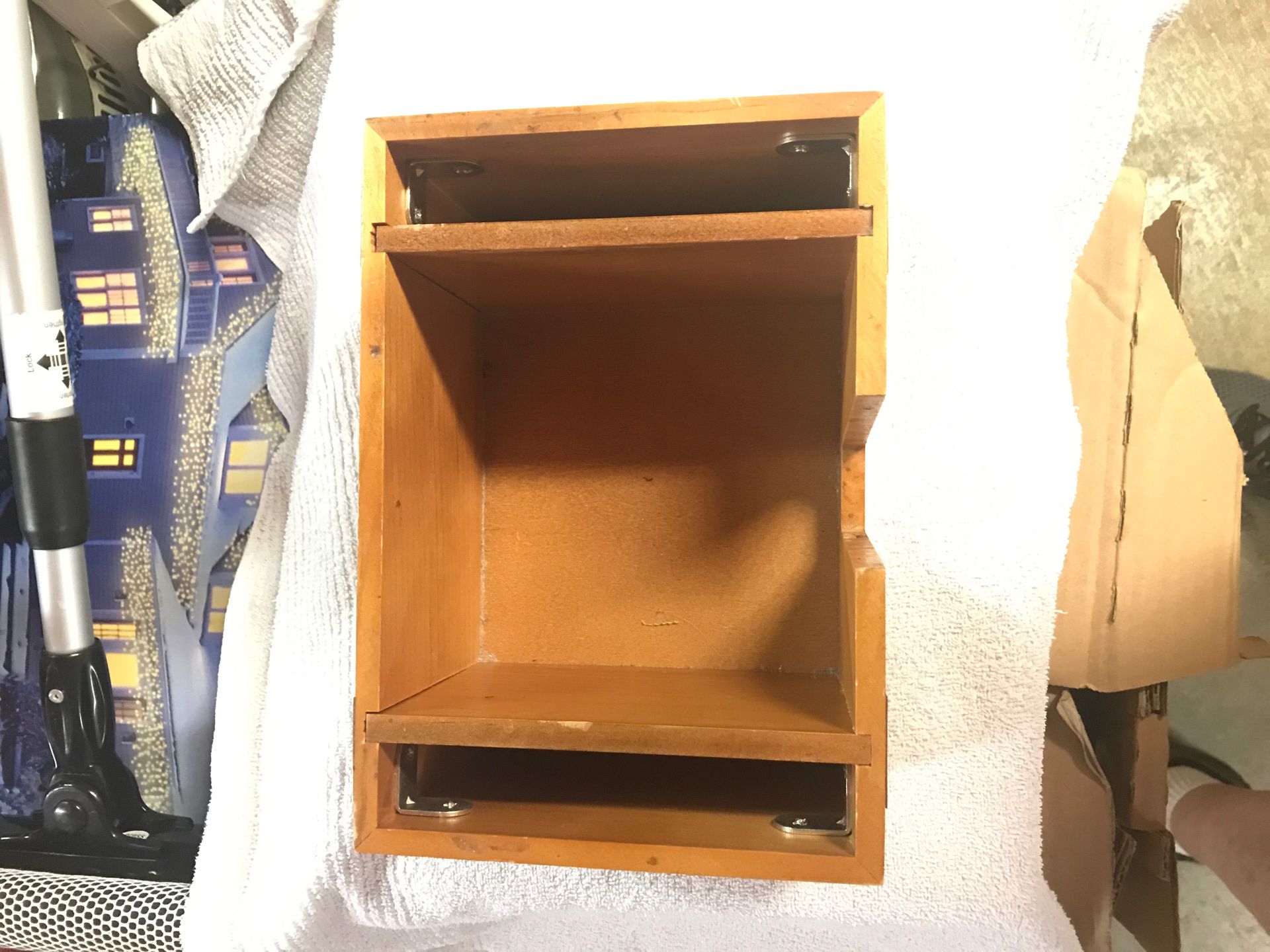 Makers mark wooden box with copper accents