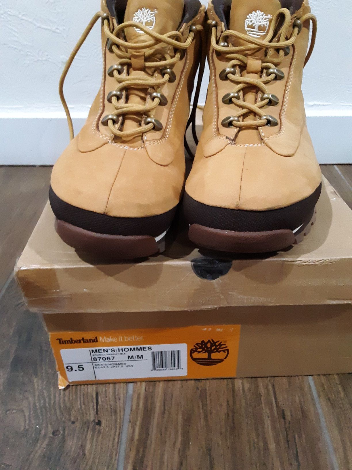 Timberland boots mens size 9.5$65