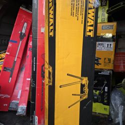 DEWALT
$238.88
33 lbs. Heavy Duty Rolling Table Saw Stand with Quick-Connect Stand Brackets with 200lbs. Capacity