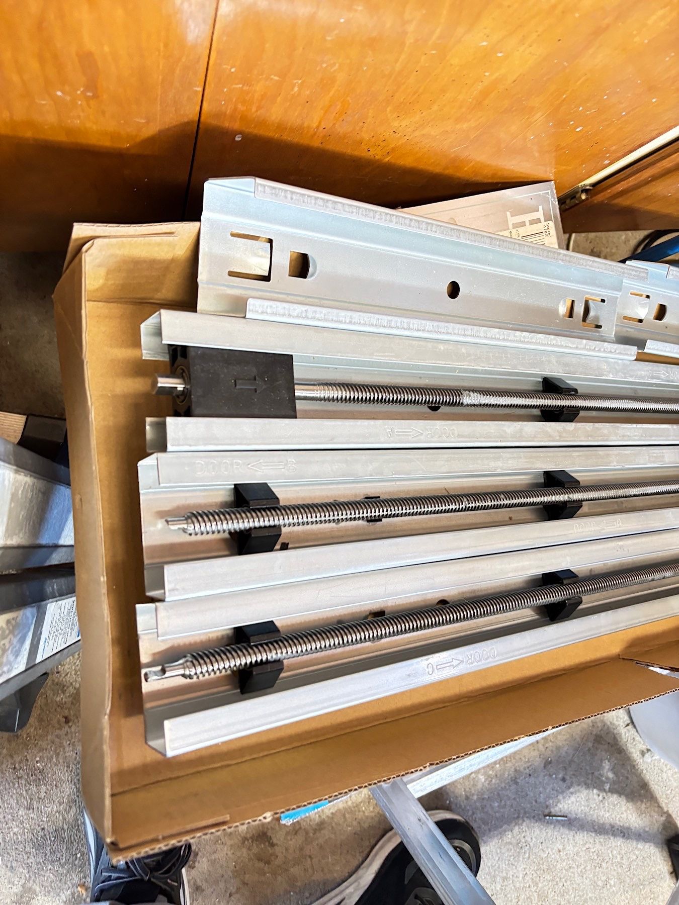 Garage Door Screw Drive Channel