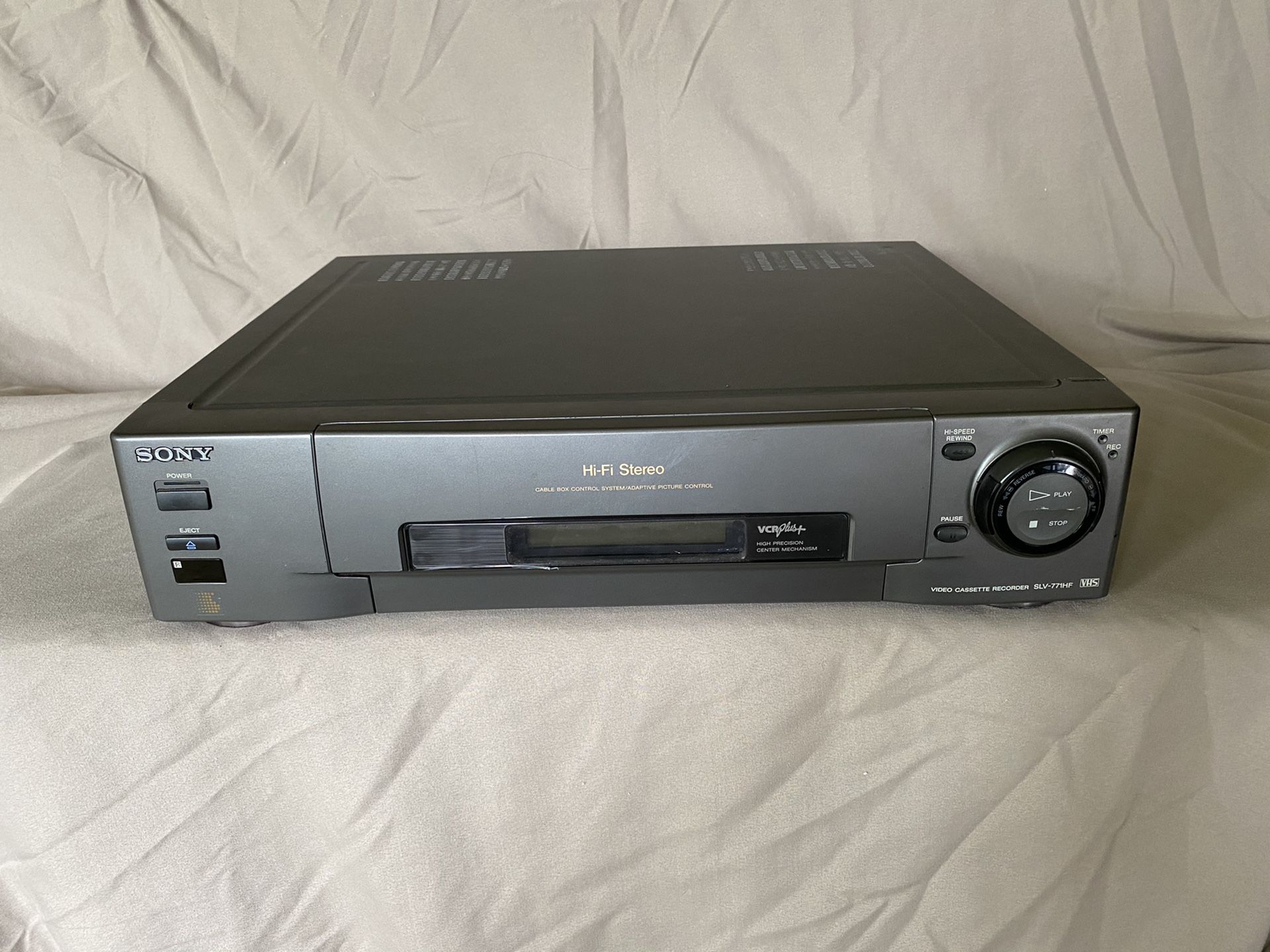 Sony Plus+ VCR Cassette Recorder