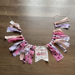 1st Boo Day (Birthday) High Chair Banner