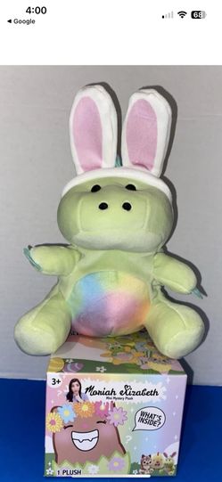 Moriah Elizabeth Pickle Dinosaur Easter Bunny Rabbit Ears Series Plush Mystery
