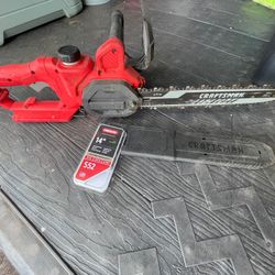 Craftman Chainsaw 14-in Corded