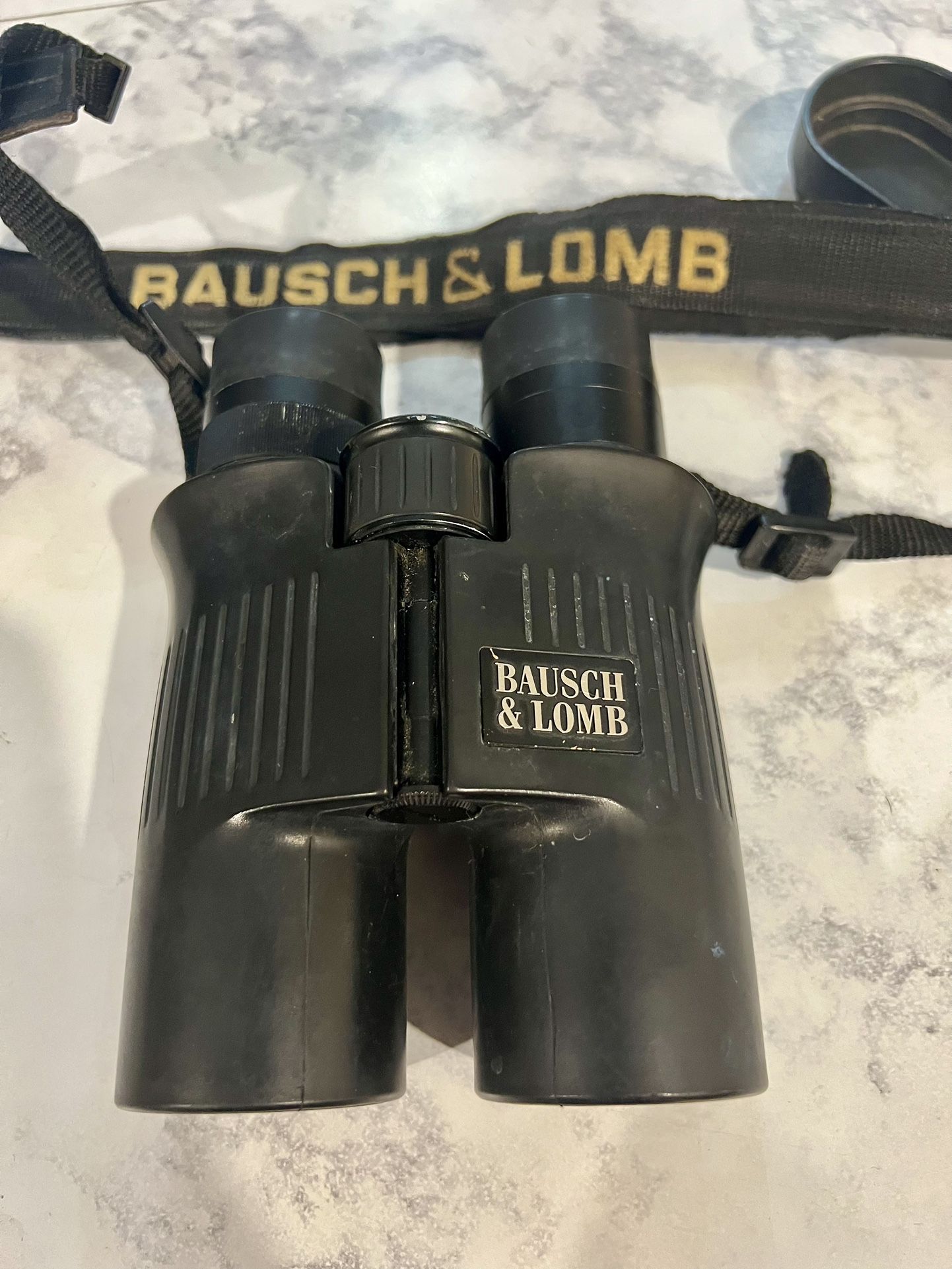 Vintage Bausch & Lomb Elite 8 X 42 Rubber Armored Waterproof Binoculars