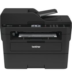 Brother MFC-L2750DW All-in-One Wireless Monochrome Laser Printer, Black - Print Copy Scan Fax - 36 ppm, 2400 x 600 dpi, Auto Duplex Printing, 50-Sheet