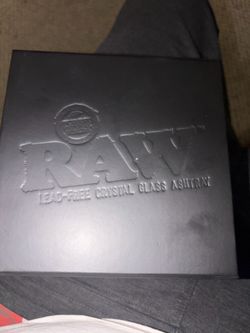 Raw ashtray
