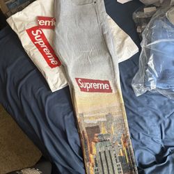 Supreme Aerial Tapestry Regular Jean Multicolor 