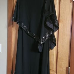 Black Dress and Shoes