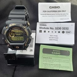 Casio G-Shock Black & Gold in Good Condition Asking $40 Firm on Price 