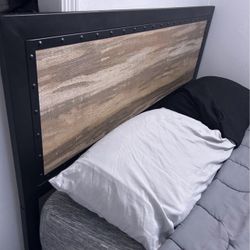 Full Size Bed Frame AND Mattress