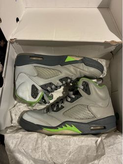 Jordan 5 retro green bean (size 9)