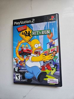 HIT & RUN The Simpsons play station 2 (2003)