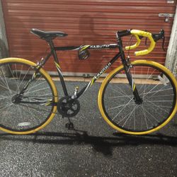 The Takara Kabuto single-speed road bike