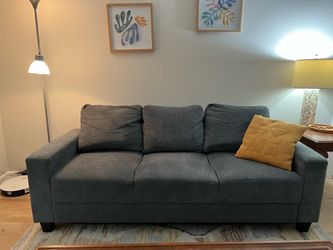 Couch - blue gray