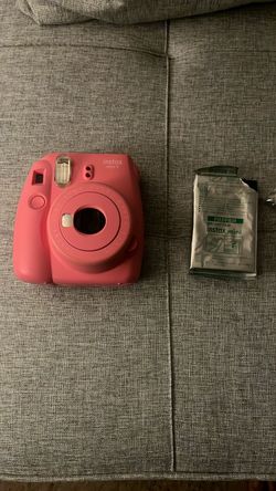Instax mini 9 pink Polaroid camera
