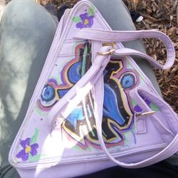 Triangle Shape Back Pack Decorated