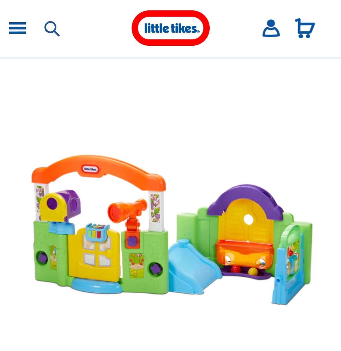new little tikes activity center-sealed box-great goft for the holidays!