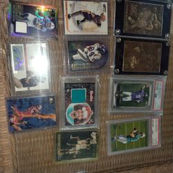 mixed Lot of sports cards (PSA graded, raw, autos) $5 EACH