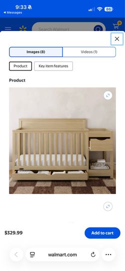 Graco Shiloh convertible crib
