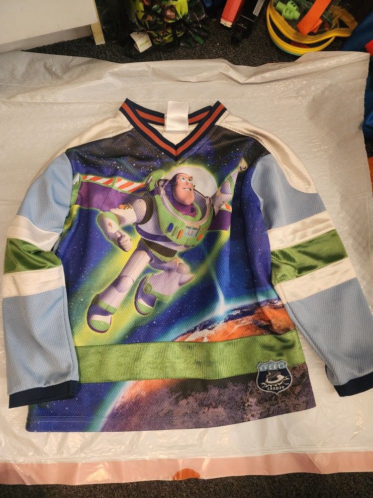 Disney Buzz Light Year Youth Jersey Size Small