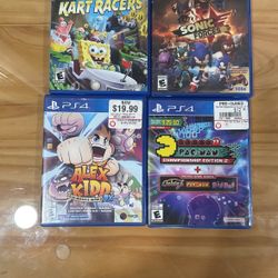 PS4 Game bundle