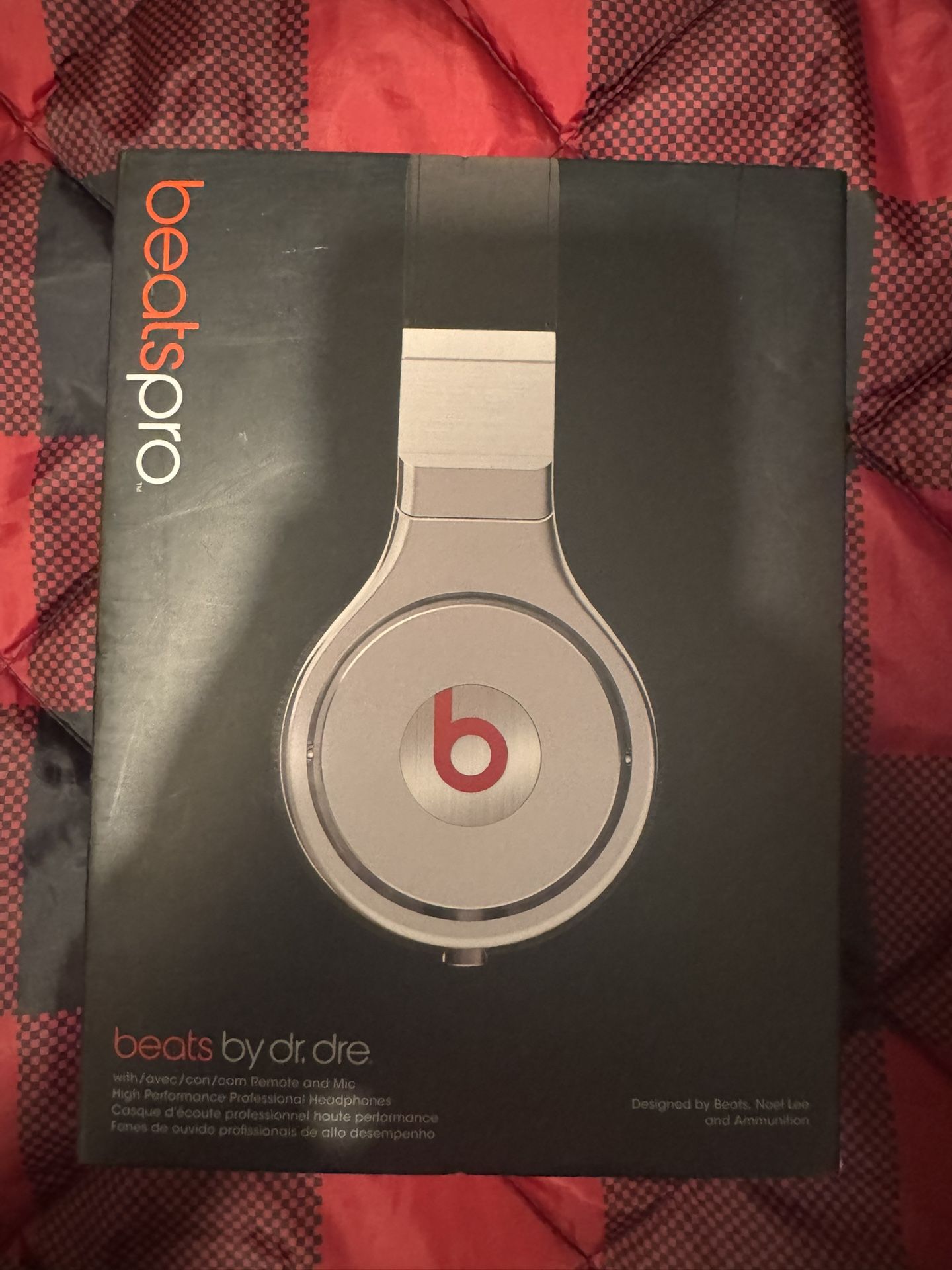 DISCONTINUED / Beats Studio Pro Headphones by Dr. Dre Over the Ear DJ/STUDIO AUDIO CORD!