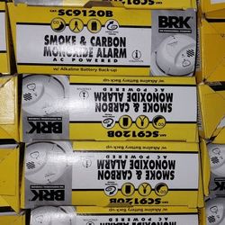 Smoke & Carbón Monoxide Alarm $25 Each 