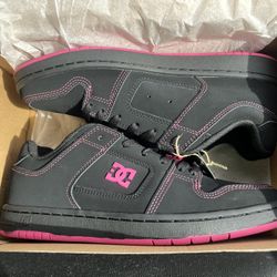 DC MANTECA 4 SHOES Black Pink y2k trendy Skater Skating Skateboard 