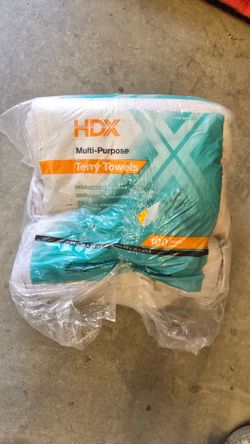 HDX Multi-Purpose Terry Towels 100-Pack