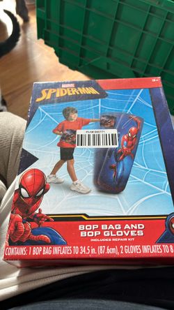 Spider-Man Bop Bag and Gloves