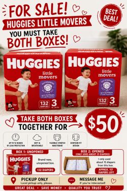 Diaper deal Huggies brand