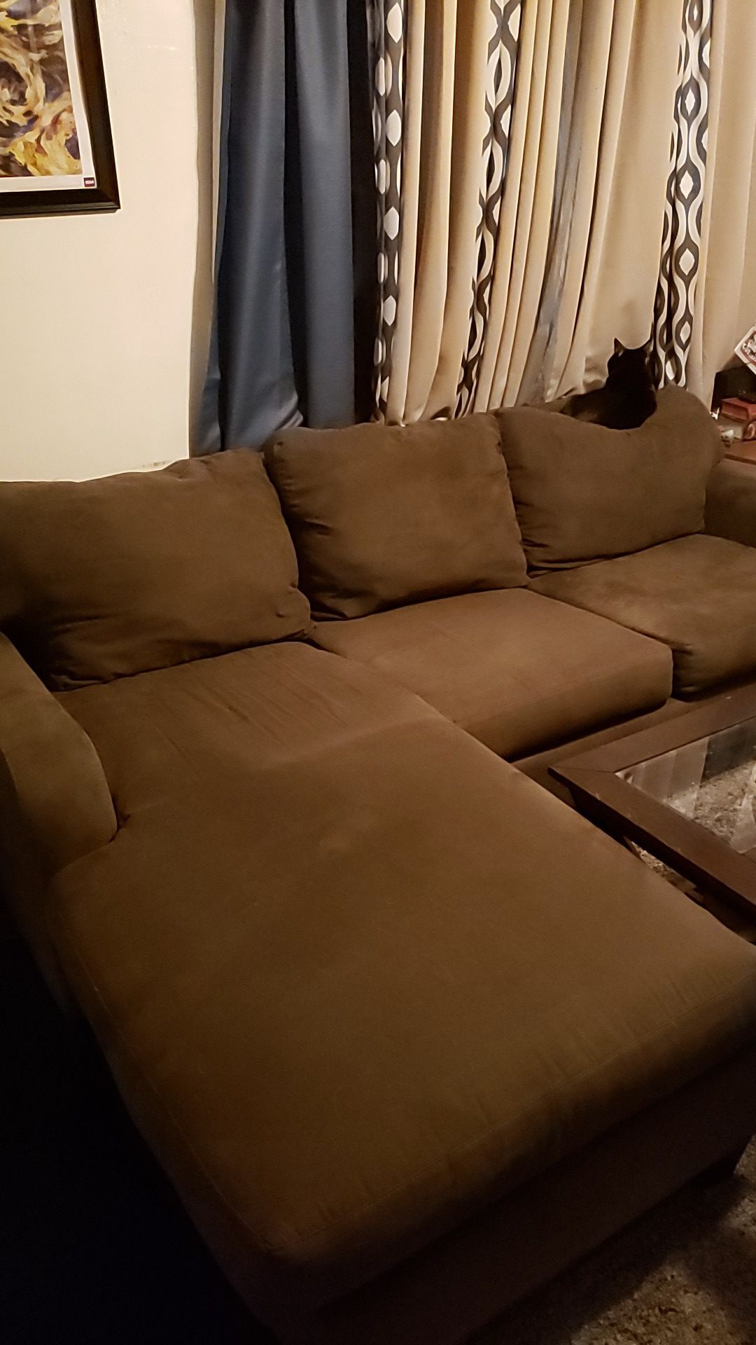 Cindy Crawford L Sectional Pull Out Couch