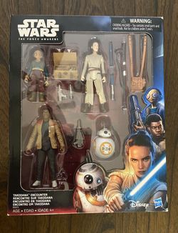 Star Wars 2015 Force Awakens 4 Figure Pack “Takodana Encounter”