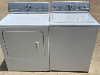 Great Maytag washer and dryer electric heavy duty super capacity