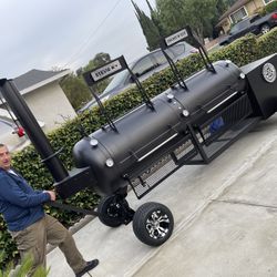 Off Set Smokers And Grills