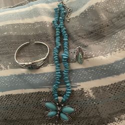 Cuff Necklace &Ring