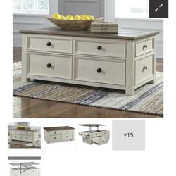 Coffee table brand new in box with lift top
