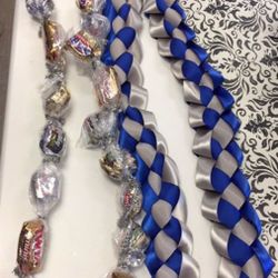 Graduation Leis ribbon listones graduación! Necklace 