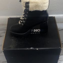 Black Heeled Boots