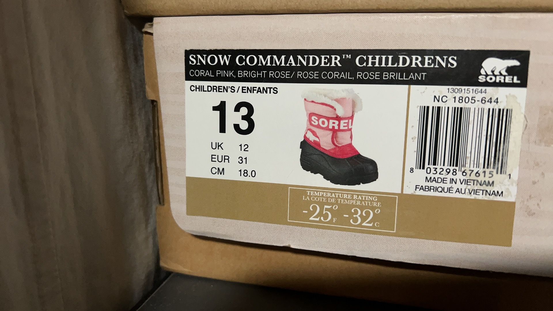 Sorel girl boot