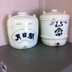 Sake bottles