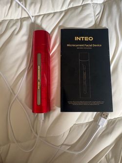 INTEO Microcurrent Facial Device – RF + EMS Face & Neck Skincare