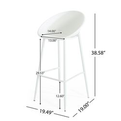Gable Barstool(Set of 2)