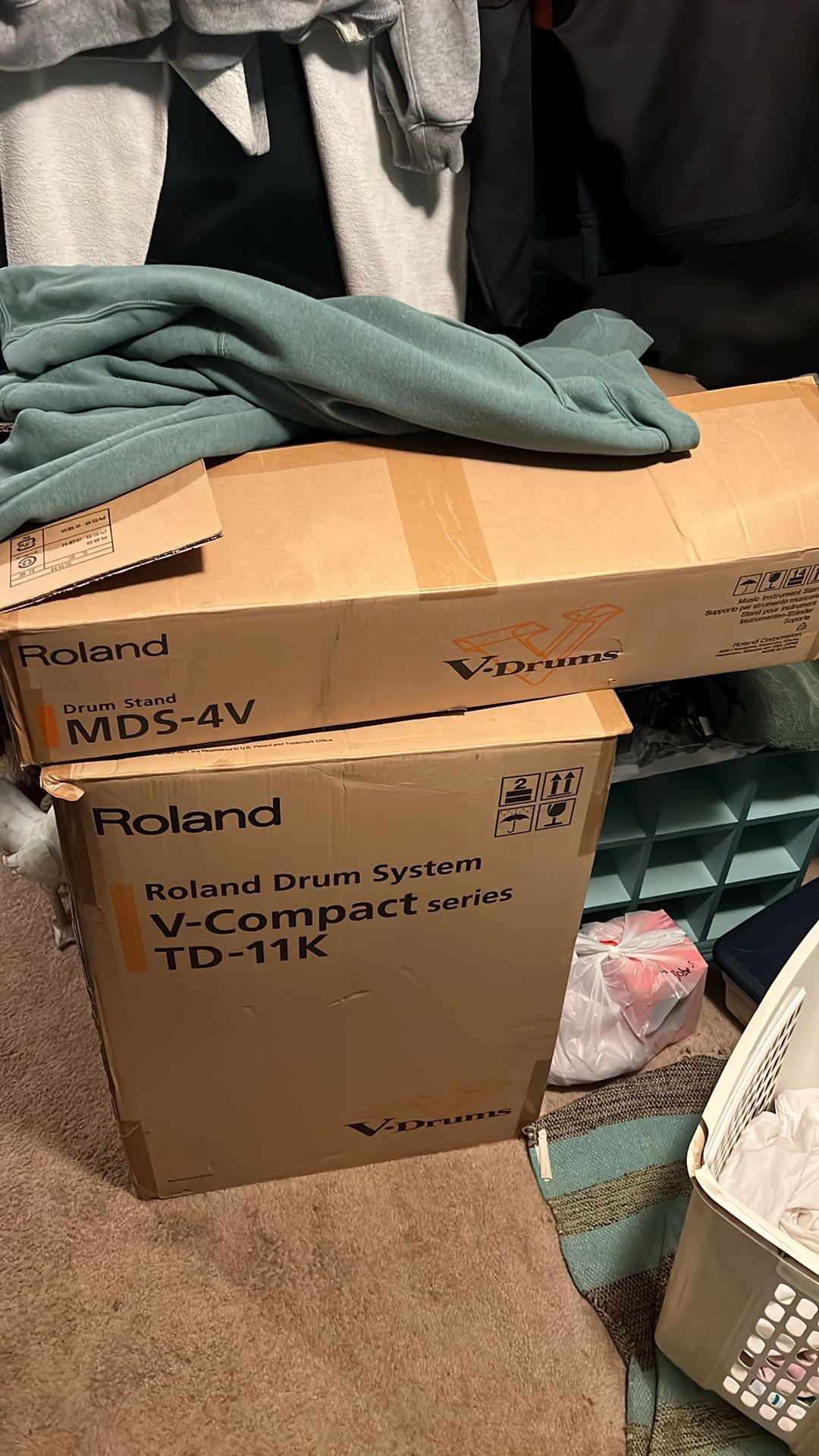 Roland Td-11k Drums and rack 