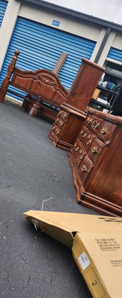 Bed Frame And dresser